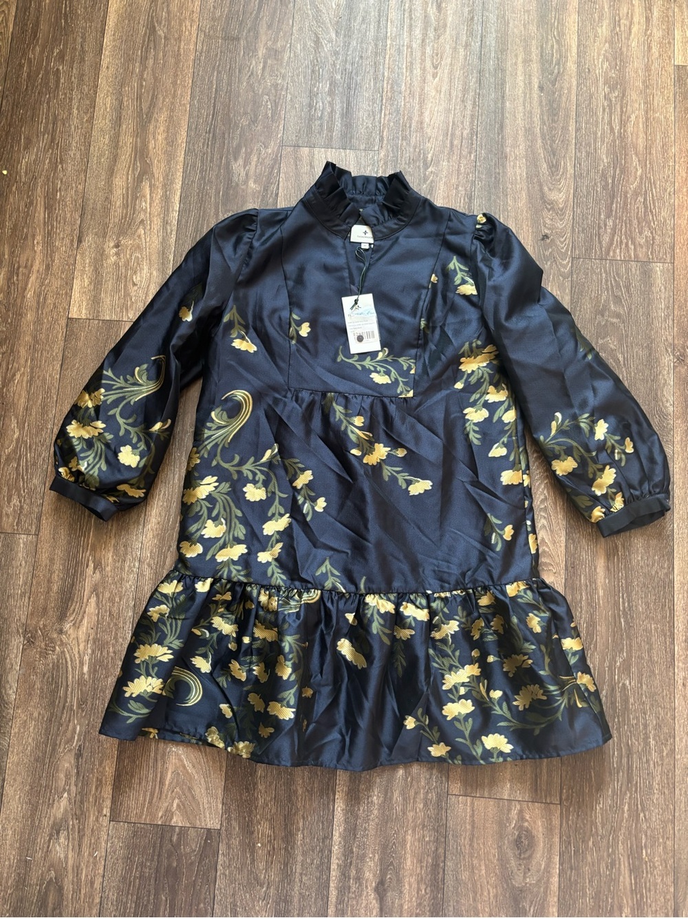Tuckernuck Jasmine Vine Jacquard Palmerston Dress-NWT - Picture 2 of 16